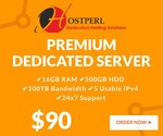 HOSTPERL - Unmanaged Dedicated Server from $90/Month
