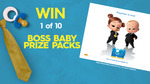Win 1 of 10 Boss Baby: Family Business Prize Packs (Family Pass to Movie and Merch) Worth $110 from Nine Entertainment