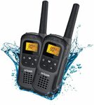 Oricom UHF2500-2GR 2 Watt Waterproof Handheld UHF CB Radio Twin Pack, Grey $128 Delivered @ Amazon AU