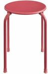 Keji Metal Stool Pink/ Purple for $4 + Delivery ($0 Click and Collect) @ Officeworks