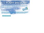 STA Travel Voucher $50 Flight Discount - Expires 30 Apr 2012