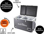 Dual Zone Portable Fridge Freezer 75L $599 in-Store @ ALDI