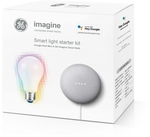 GE Imagine Colour Light Starter Kit with Google Nest Mini $49 + Bonus $20 Gift Card + Delivery ($0 C&C/in-Store) @ Harvey Norman