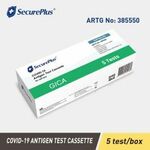 COVID-19 Rapid Antigen Tests 5-Pack X 2 $48.99 ($4.90 Per Test) & Free Delivery @ PlusMedical