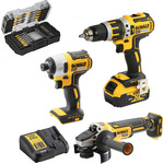 DeWalt 18V Brushless 3 Piece Combo Kit with Impact Screwdriving Set $399 + Delivery ($0 C&C/ in-Store) @ Bunnings