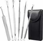 6-in-1 Stainless Steel Blackhead Remover $5.49 + Shipping ($0 with Prime / $39 Spend) @ AU-DZZ via Amazon AU