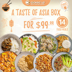 [NSW, QLD, VIC] A Taste of Asia 14 Pre Made Fresh Cooked Meals $99.99 Delivered  @ Cooked Up
