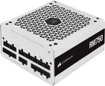 Corsair RM Gold ATX Power Supply (White), 750W $149, 850W $169 (OOS) Delivered @ Amazon AU