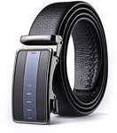 Men's Leather Slide Belt US$7.54/A$10.90 (Was US$21/A$30.36) + US$6.99/A$10.11 Post ($0 with US$25/A$36.14 Spend) @ Beltbuy