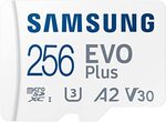 Samsung 256GB EVO Plus Micro SD Memory Card $32.99 + Delivery ($0 with Prime/ $39 Spend) @ Lucky Petter via Amazon AU
