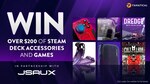 Win over $200 of Steam Deck Accessories and Games from Fanatical