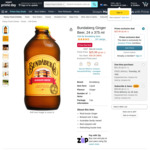 [Prime] Bundaberg Ginger Beer, 24x 375ml $25.99 ($23.39 S&S) Delivered @ Amazon AU