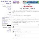 GET $50 CASH BACK FROM ZEESH When You Purchase Vodafone Products (Contract/Prepaid) from Vodafone