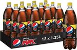 Pepsi Max Lemon 1.25L x 12 Pack $14.61 (Best before 25/10) + Delivery ($0 with Prime/ $39 Spend) @ Amazon AU Warehouse