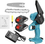 Drillpro 4" Electric Chainsaw US$14.85, Drillpro 550W 6" Electric Chainsaw Skin (Uses Makita Battery) US$18.47 @ Banggood AU