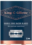 [Kogan First] King C. Gillette Double Edge Safety Razor Blade Refills (10-Pack) $4.99 Delivered @ Kogan