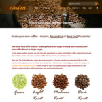 [NSW, QLD] Roast Your Own Coffee: $30 (Was $60), Booking Required @ The Coffee Roaster Alexandria NSW or West End QLD