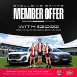 Purchase a Chery SUV & Get $1,500 Fuel Voucher + $500 Worth of Accessories @ Chery via St Kilda FC ($55 Membership Required)