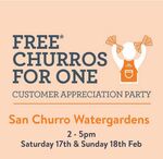 [VIC] Free Churros for One @ San Churro Watergardens 2-5PM Sunday (18/2)