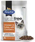 Fussy Cat Grain Free Adult Dry Cat Food 2.5kg Varieties $15.60 (Usually $26.50) @ Coles