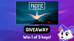 Win 1 of 5 Pacific Drive Steam Keys from Playsum