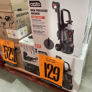 Ozito 2000W 2320PSI High Pressure Washer (HPW-2320K) $128 in-Store Only @ Bunnings Warehouse