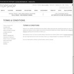 Free International Shipping on Topshop.com