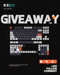 Win a Keytok KOL Zero Division Dye-Sub PBT Keycap 142pc Set Worth $89 from Ezpctech