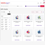 Redeem Velocity Frequent Flyer Points for Apple Gift Cards, Get 10% Extra Value @ Velocity Rewards Store