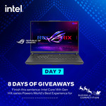 Win an ASUS ROG Strix G16 (Ex Demo Unit) from Intel ANZ