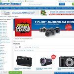 11% OFF All Digital SLR in Stock at Harvey Norman