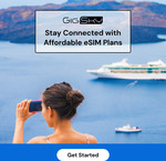 25% off Travel eSIM Plans @ GigSky