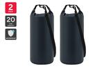 [Kogan First] 20L Waterproof Dry Bags 2 Pack - Navy $9.99 Delivered @ Kogan