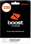 Boost Mobile $230 Prepaid SIM Starter Kit 12-Month (160GB, Expiry 11/04/2026) $190 Delivered @ auditech_online eBay