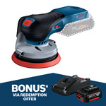 Bosch 18V Brushless Random Orbital Sander - Skin Only (Redeem Free Battery & Charger) $265 Delivered / C&C / in-Store @ Bunnings