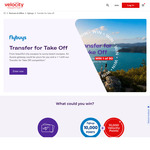 Win 1 of 50 2-Person Return Domestic Flights or 1 of 50 10K Flybuys Points + 10K Velocity Points from Velocity + Flybuys