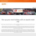 Win a 6 Day Apollo Euro Quest Motorhome Bathurst 1000 Holiday + Camp Site + Tickets + Tours from Apollo [8-13 Oct - from Sydney]