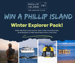 Win a Dolphin and Whale Watching Cruise + Zorali Backpack + Saxon Binoculars + 3 Park Pass from Destination Phillip Island