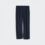 Men's Pleated Wide Pants Brushed Jersey $19.90 + $7.95 Delivery ($0 C&C/ in-Store/ $75 Order) @ UNIQLO