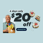 $20 off $40+ Spend (Delivery / Pick up) @ Menulog
