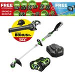 EGO 56V 2.5Ah Brushless Line Trimmer Combo Kit + Cordless Brushless Blower + Hedge Trimmer via Redemption $479 @ Sydney Tools