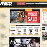 Reid Cycles - Warehouse Clearance - up to 75% off Accessories and 30% off Bikes