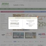 Sierra Trading Post Black Friday Promotion - 30% off Site-Wide with $100 Min Spend