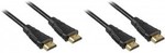 Standard HDMI Cable 1.5m X 2 from Dick Smith $10