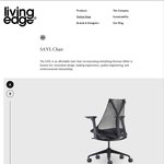 Herman Miller Sayl Office Chair on Sale @ Living Edge until Jan 31st – Was $645, Now $490