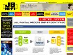 JB Hifi Online - Free Shipping When Paying via Paypal