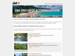 One week free accommodation when booking 2 return Jetstar flights SYD - PHUKET