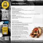 Free Burrito Day at Guzman Y Gomez MACARTHUR SQUARE NSW 19/06/14 & GLADSTONE QLD 26/06/14