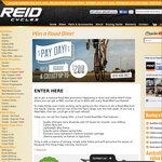 Win a Osprey Elite Road Bicycle from Reid Cycles