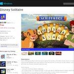 8 Disney Games for Free for Windows Phone and Windows 8 (Save $4.99 Disney Solitaire etc.)